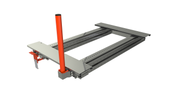 TIROIR STANDARD 100% 400Kg - LISSE BASSE - Plateau Palette