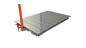 TIROIR STANDARD 100% 750Kg - LISSE BASSE - Plateau Acier