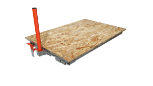 TIROIR STANDARD 100% 750Kg - LISSE BASSE - Plateau OSB