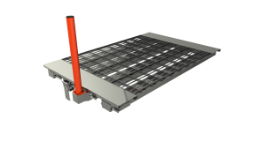 TIROIR STANDARD 70% 1000Kg - LISSE BASSE - Plateau Caillebotis