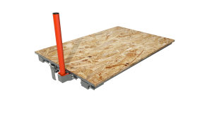 TIROIR STANDARD 70% 1000Kg - LISSE BASSE - Plateau OSB