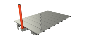 TIROIR STANDARD 70% 800Kg - LISSE BASSE - Plateau Acier