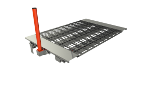 TIROIR STANDARD 70% 800Kg - LISSE BASSE - Plateau Caillebotis