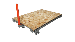 TIROIR STANDARD 70% 800Kg - SOL - Plateau OSB